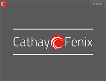 Tablet Screenshot of cathayfenix.com